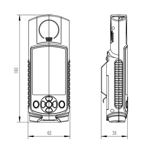 袖珍手持氣象儀 袖珍手持氣象儀