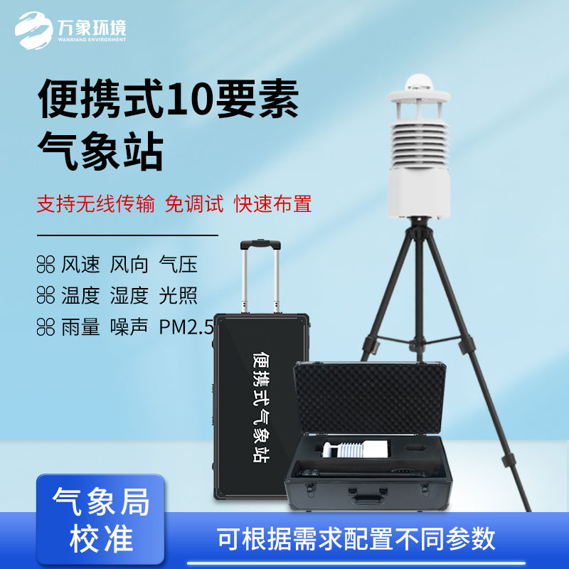 ??氣象萬變，一“站”掌控：便攜式移動氣象站介紹