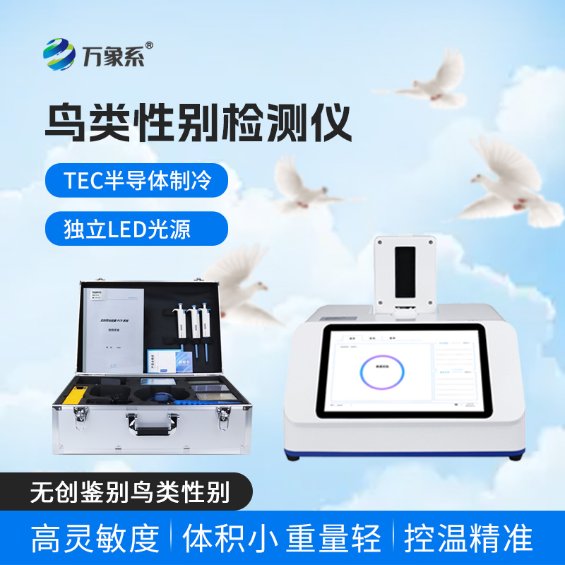 小巧便攜還無創，鳥類性別檢測儀解鎖養鴿新便捷